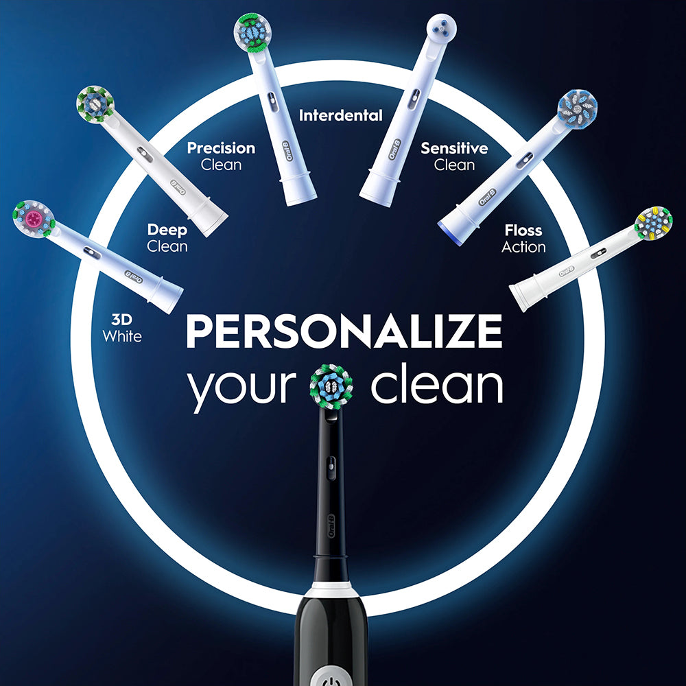 Oral-B Pro Series 1 Electric Toothbrush with Travel Case - Black Onyx | OB8001090914057 from Oral-B - DID Electrical