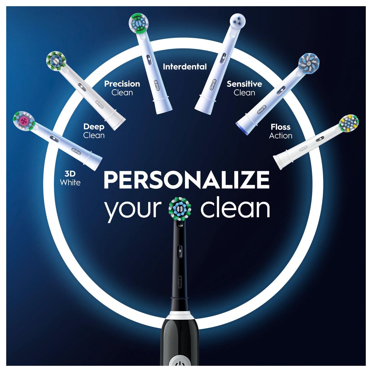 Oral-B Pro Series 1 Electric Toothbrush with Travel Case - Black Onyx | OB8001090914057 from Oral-B - DID Electrical