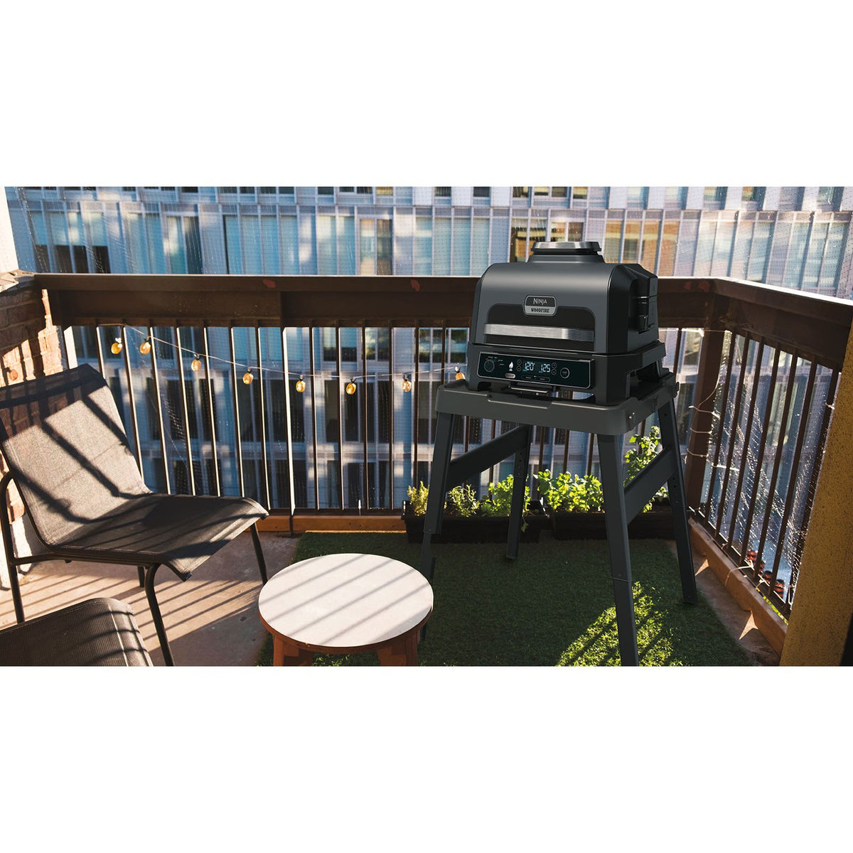 Ninja Woodfire Pro XL Outdoor Electric BBQ Grill & Smoker - Black & Grey | OG850UK from Ninja - DID Electrical