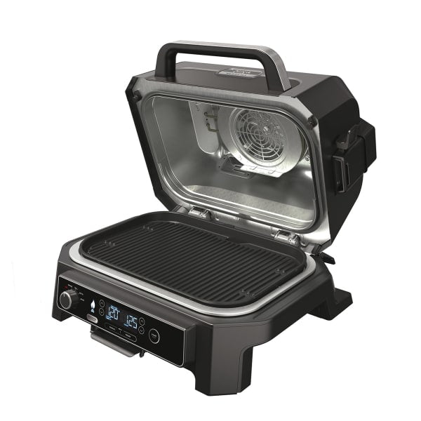 Ninja Woodfire Pro XL Outdoor Electric BBQ Grill & Smoker - Black & Grey | OG850UK from Ninja - DID Electrical