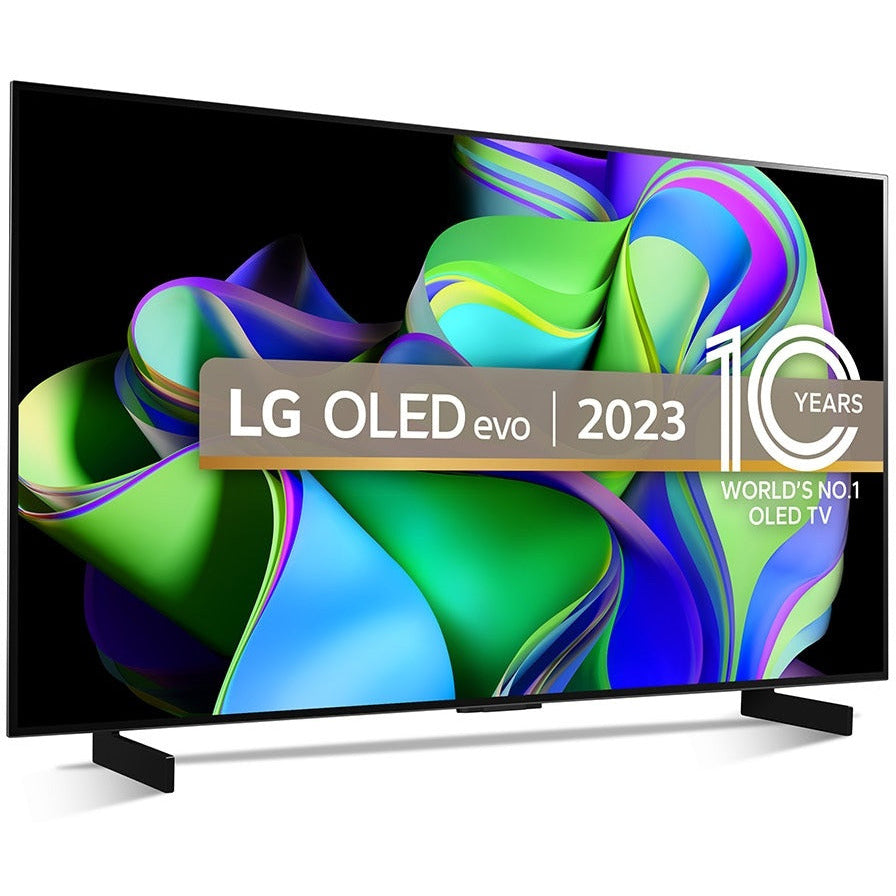 LG evo C3 42&quot; 4K OLED Smart TV - Black | OLED42C34LA.AEK from LG - DID Electrical