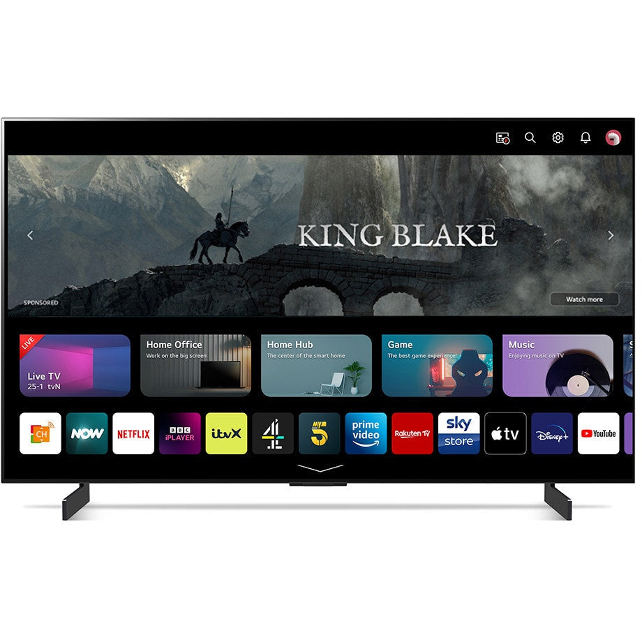 LG evo C3 42&quot; 4K OLED Smart TV - Black | OLED42C34LA.AEK from LG - DID Electrical