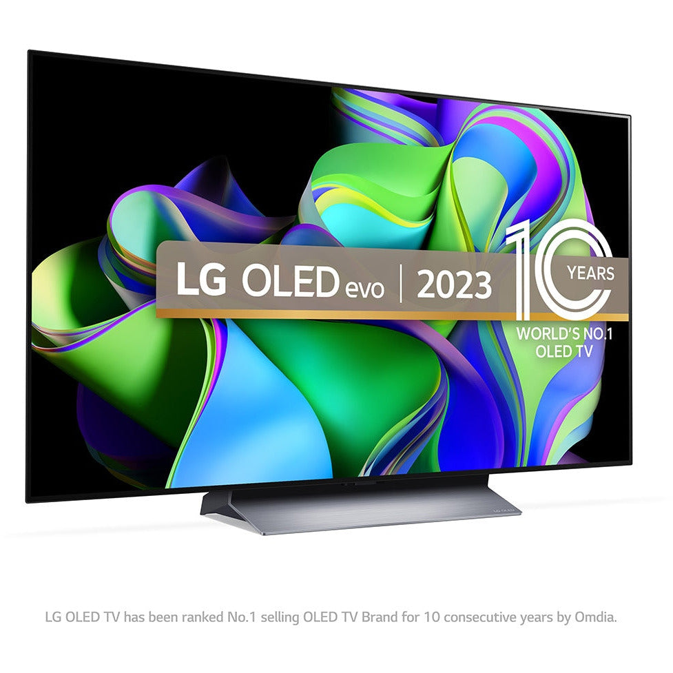 LG evo C3 48&quot; 4K OLED Smart TV - Black | OLED48C34LA.AEK from LG - DID Electrical