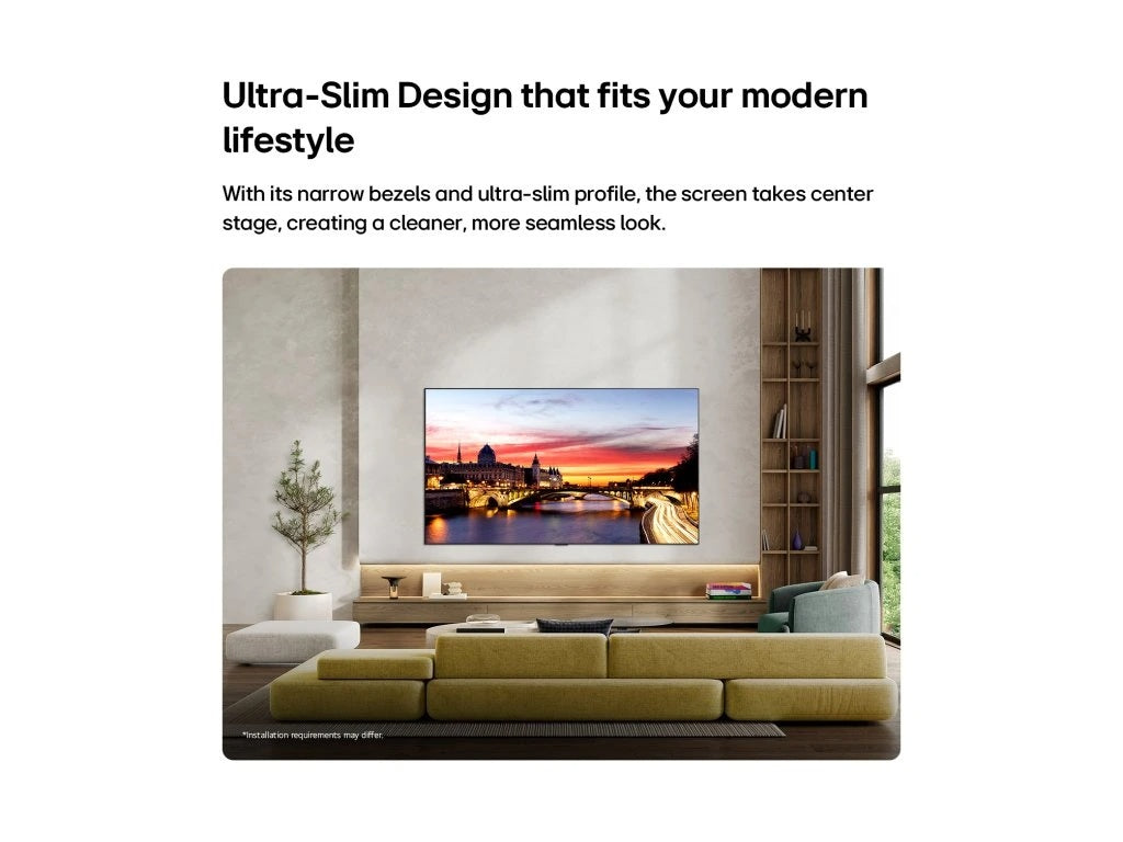 LG C6 48" 4K Smart TV - Black | OLED48C64LA.AEI