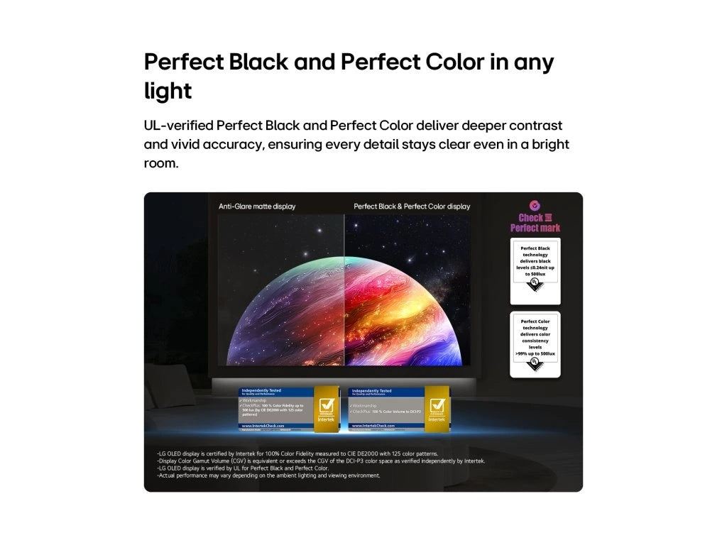 LG C6 48" 4K Smart TV - Black | OLED48C64LA.AEI
