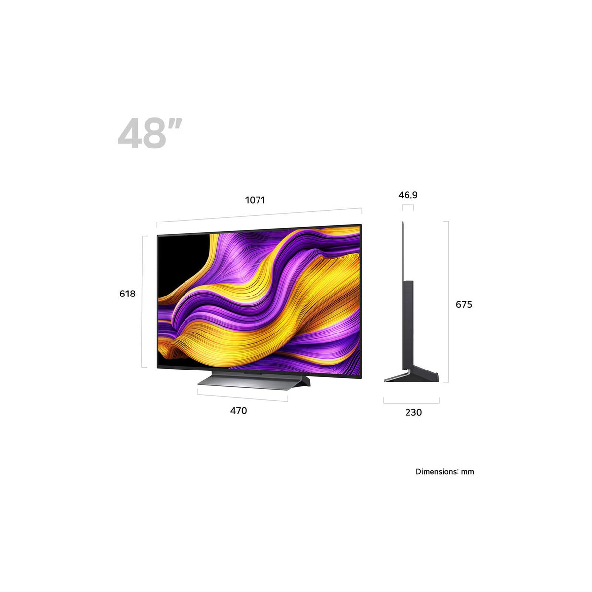 LG G5 48" 4K Smart TV | OLED48G56LS.AEK from LG - DID Electrical