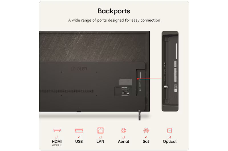 LG B6 55" 4K Smart TV - Black | OLED55B65LA.AEI