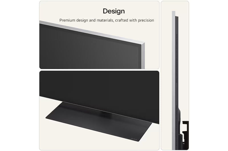 LG G6 55" 4K Smart TV with Stand - Black | OLED55G66LS.AEI