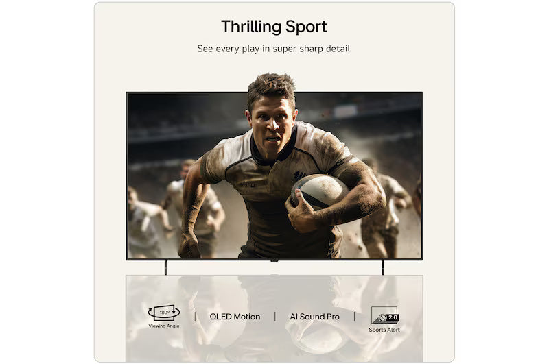 LG B6 65" 4K Smart TV - Black | OLED65B65LA.AEI