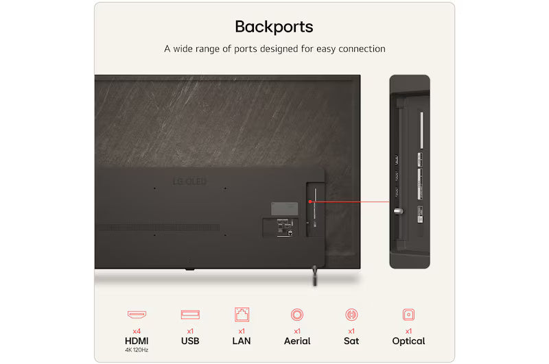 LG B6 65" 4K Smart TV - Black | OLED65B65LA.AEI