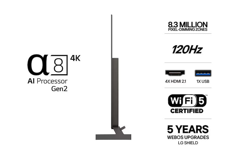 LG B6E 65" 4K Smart TV - Black | OLED65B6ELC.AEI