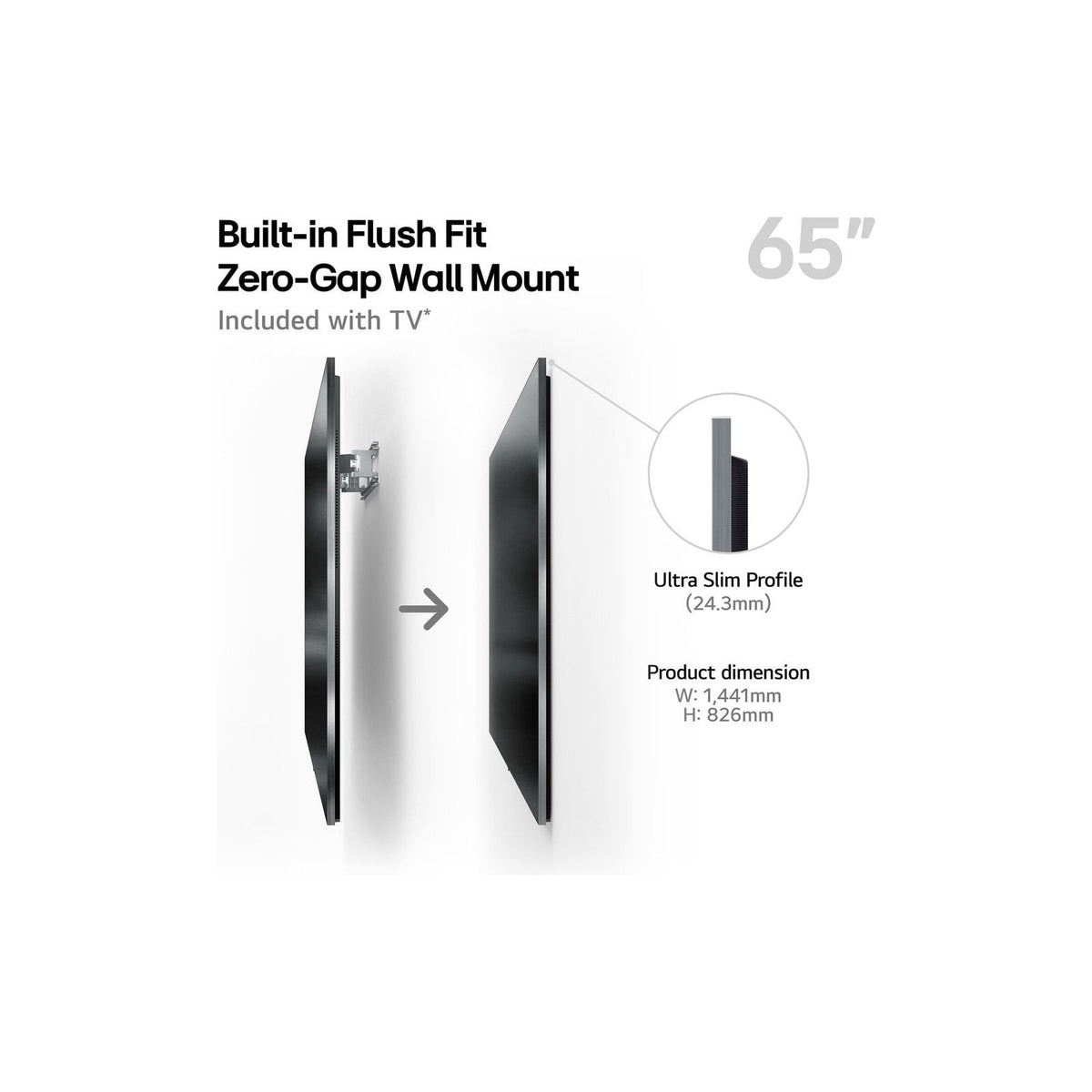 LG evo G5 65" 4K Smart TV | OLED65G54LW.AEK from LG - DID Electrical