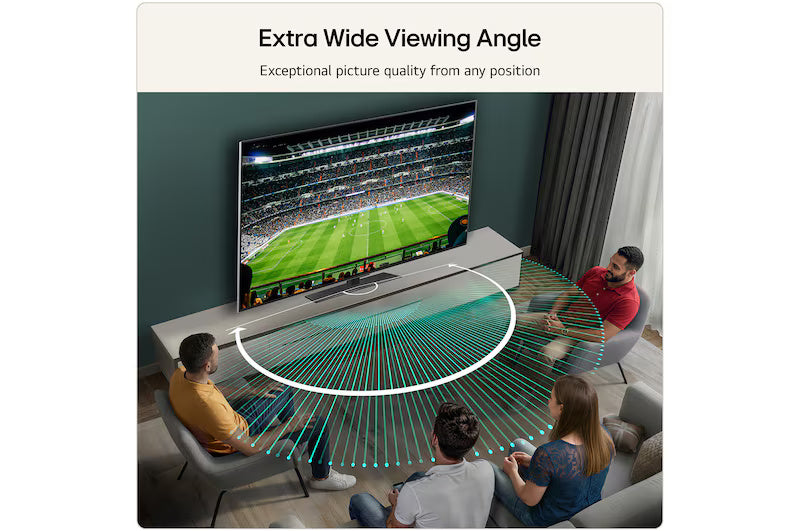 LG G6 65" 4K Smart TV With Stand - Black | OLED65G66LS.AEI