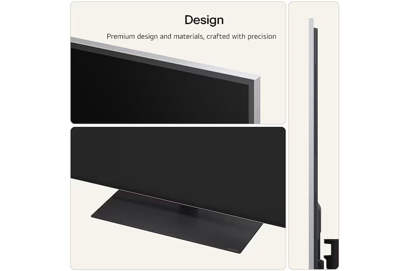 LG G6 65" 4K Smart TV With Stand - Black | OLED65G66LS.AEI