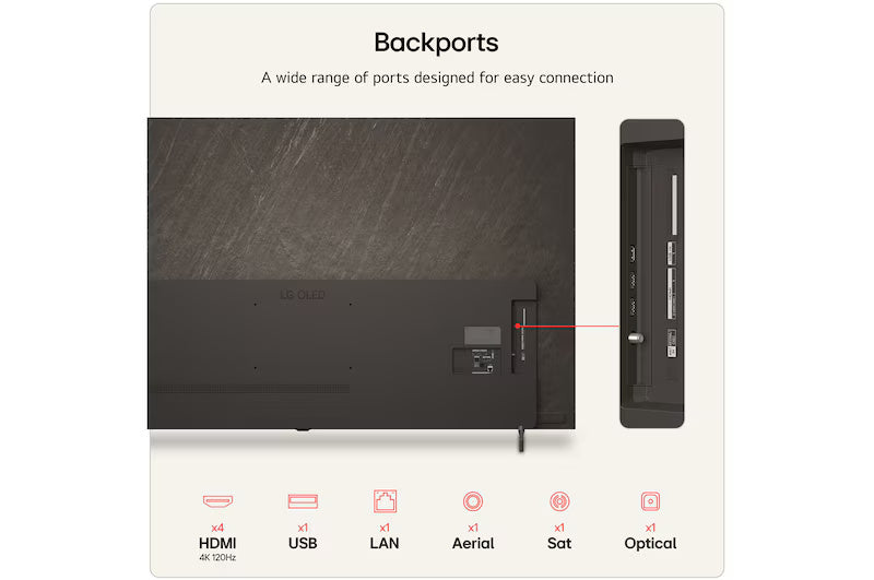 LG B6 77" 4K Smart TV - Black | OLED77B65LA.AEI