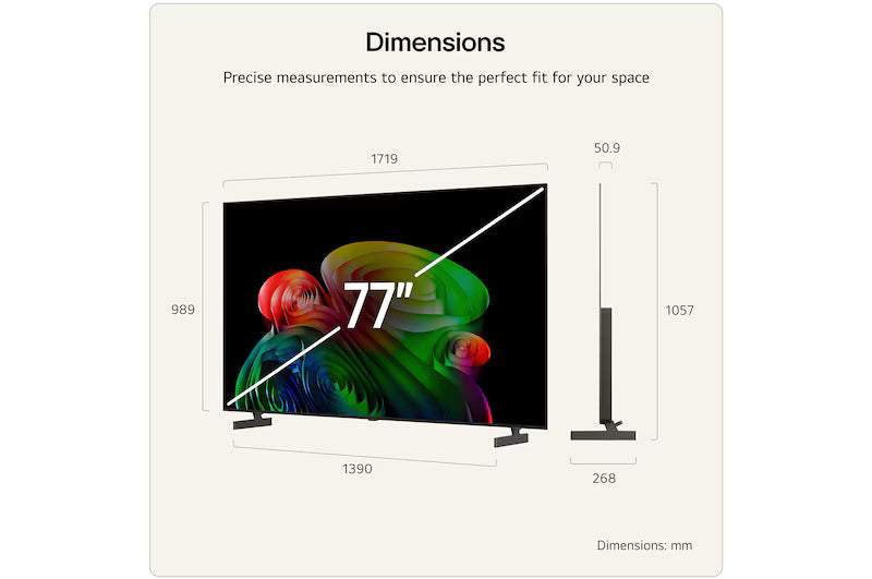 LG B6 77" 4K Smart TV - Black | OLED77B65LA.AEI