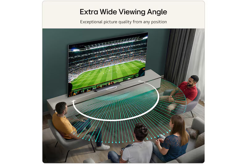 LG C6 77" 4K Smart TV - Black | OLED77C64LA.AEI