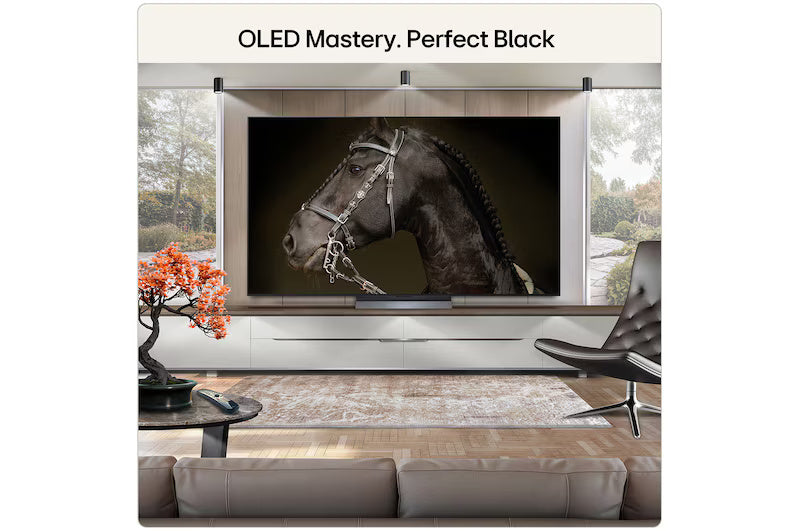 LG C6 77" 4K Smart TV - Black | OLED77C64LA.AEI