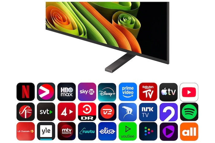 LG B6E 83" 4K Smart TV - Black | OLED83B6ELB.AEI