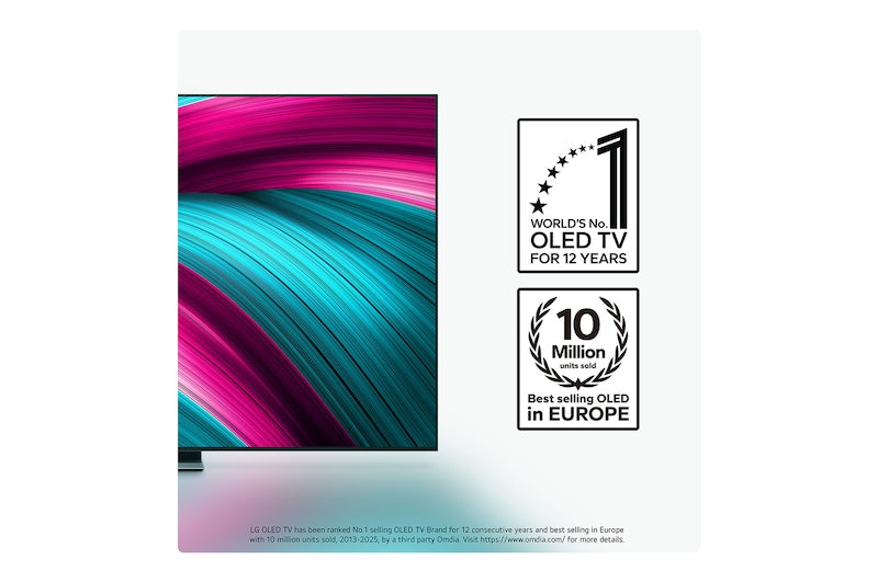 LG Evo C5 83" 4K Smart TV - Dark Titan Silver | OLED83C54LA.AEK
