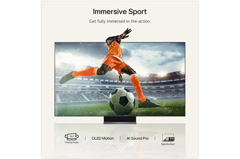 LG evo AI C6 83" 4K Smart TV - Black | OLED83C64LA.AEI