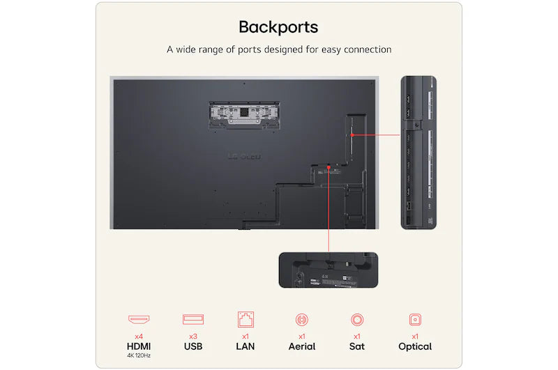LG evo AI G6 83" 4K Smart TV - Black | OLED83G64LW.AEI