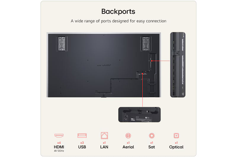 LG evo AI G6 97" 4K Smart TV - Black | OLED97G64LW.AEK