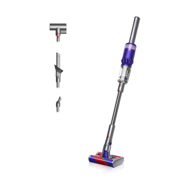 Dyson Omni-glide Cordless Vacuum Cleaner with Fluffy Cleaner Head - Purple & Nickel | OMNI from Dyson - DID Electrical