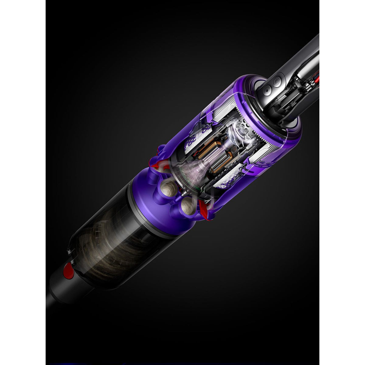 Dyson Omni-glide Cordless Vacuum Cleaner with Fluffy Cleaner Head - Purple &amp; Nickel | OMNI from Dyson - DID Electrical