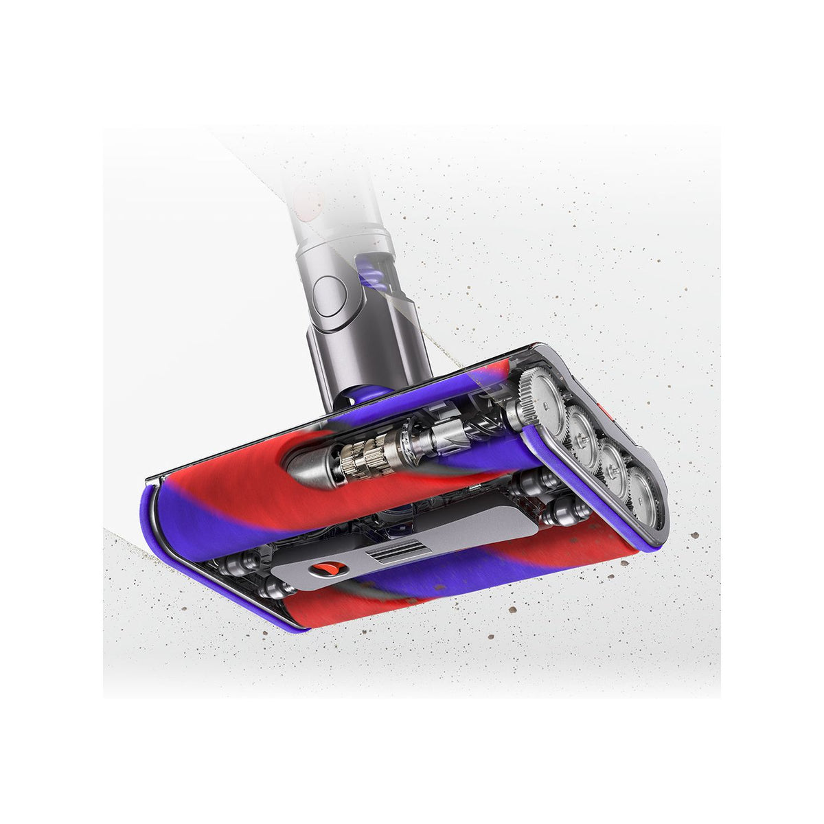 Dyson Omni-glide Cordless Vacuum Cleaner with Fluffy Cleaner Head - Purple &amp; Nickel | OMNI from Dyson - DID Electrical