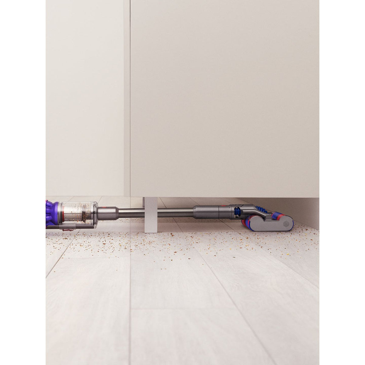 Dyson Omni-glide Cordless Vacuum Cleaner with Fluffy Cleaner Head - Purple &amp; Nickel | OMNI from Dyson - DID Electrical