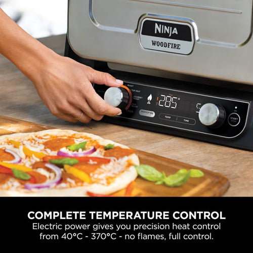 Ninja Woodfire Electric Outdoor Oven - Terracotta | OO101UK from Ninja - DID Electrical