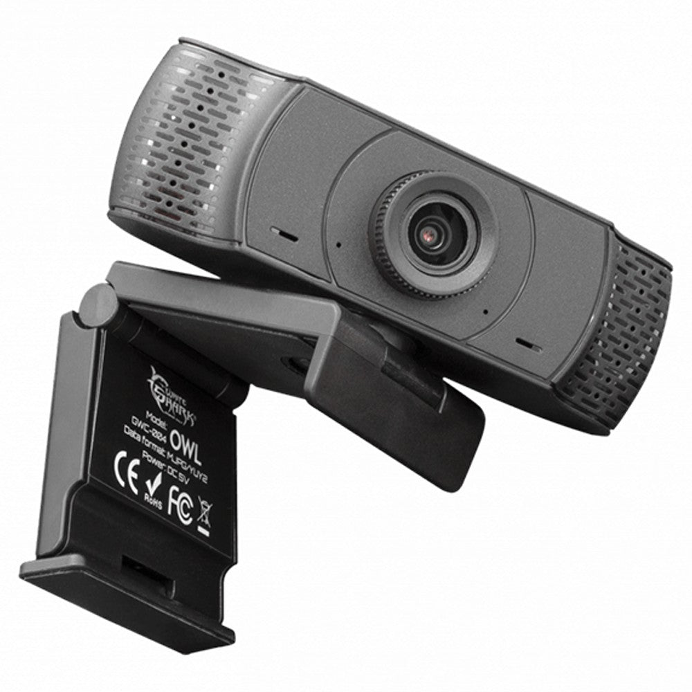 White Shark FHD PC Webcam - Black | OWLCAM from White Shark - DID Electrical