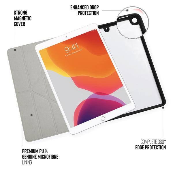 Pipetto Origami No1 Original Case for iPad 10.2&quot; - Black | P052-49-7 from Pipetto - DID Electrical