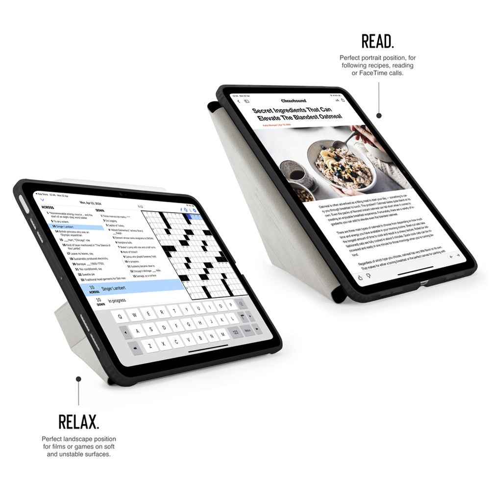 Pipetto Origami No1 Original Case For iPad Air 13 - Black | P052-49-AE from Pipetto - DID Electrical