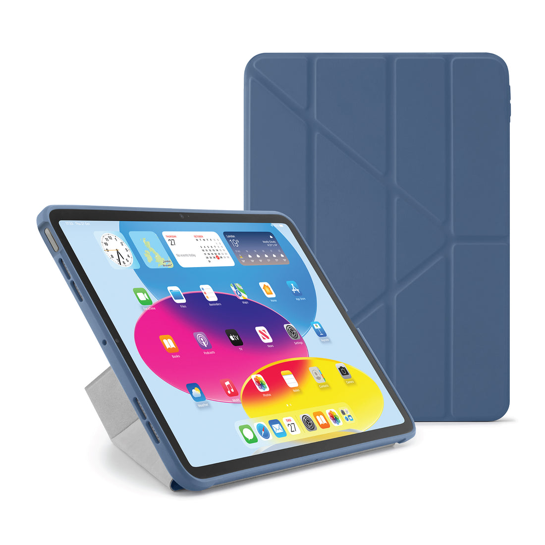 Pipetto Origami No1 Original Case for iPad 10th Gen - Navy | P052-51-V from Pipetto - DID Electrical