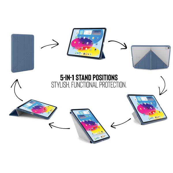 Pipetto Origami No1 Original Case for iPad 10th Gen - Navy | P052-51-V from Pipetto - DID Electrical