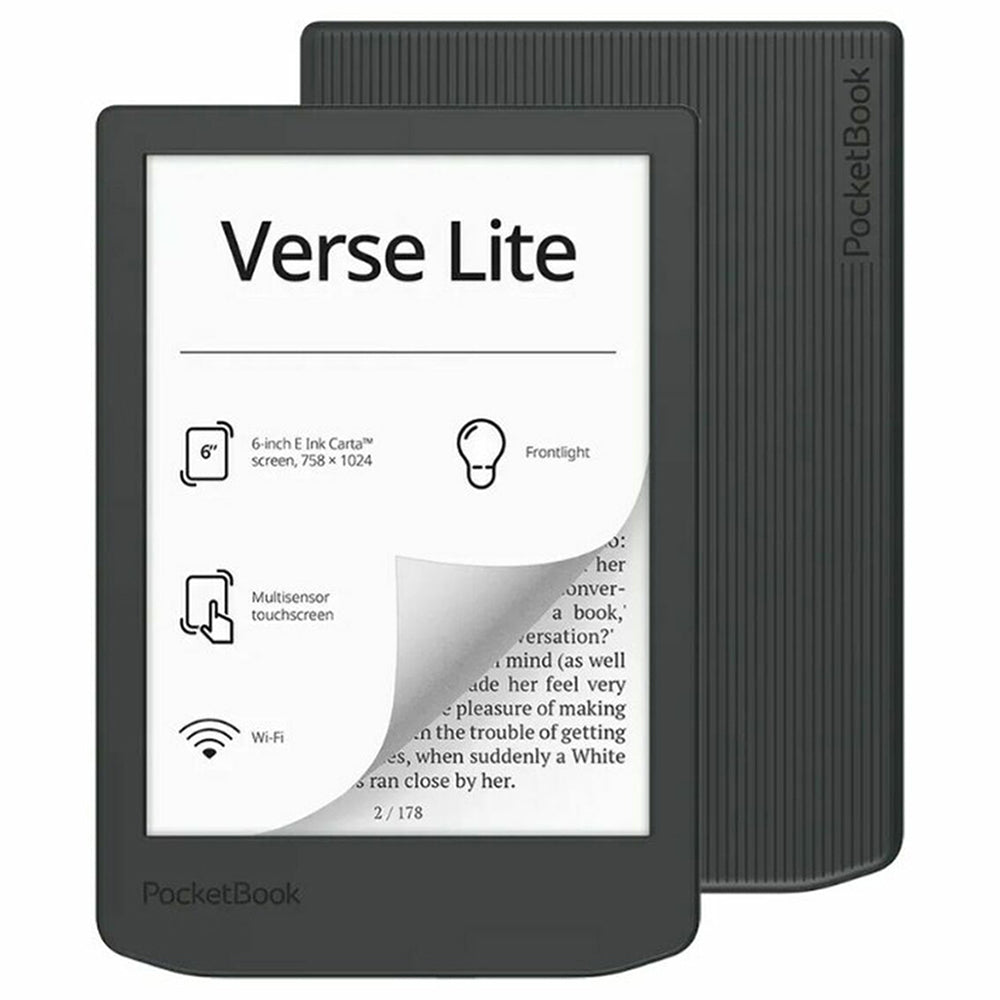 PocketBook Verse Lite eReader Tablet - Grey | PB619-T-WW from PocketBook - DID Electrical