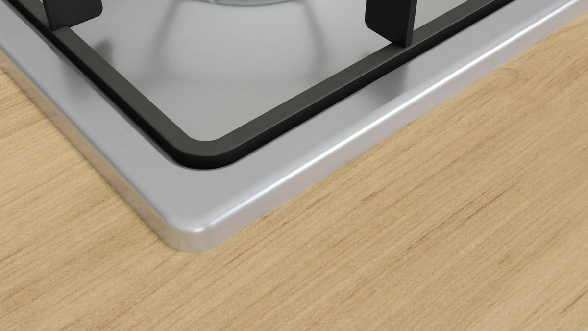 Bosch Series 2 60CM 4 Burner Gas Hob - Stainless Steel | PBP6B5K60