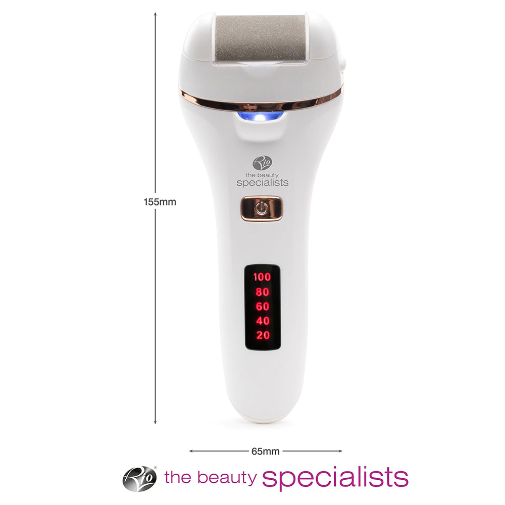 Rio Go Smooth Foot Hard Skin Remover - White | PEDI4 from Rio - DID Electrical