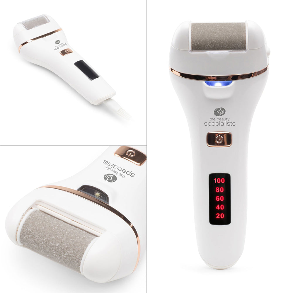 Rio Go Smooth Foot Hard Skin Remover - White | PEDI4 from Rio - DID Electrical