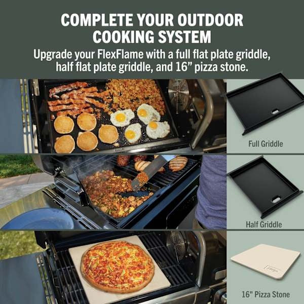 Ninja FlexFlame ProConnect 5-in-1 Gas Outdoor BBQ - Black & Stainless Steel | PG305UK from Ninja - DID Electrical