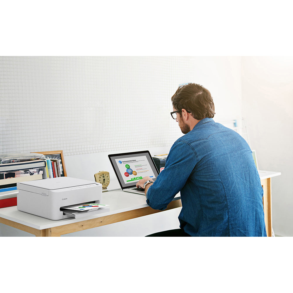 Canon Pixma Printer - White | TS4150I from Canon - DID Electrical