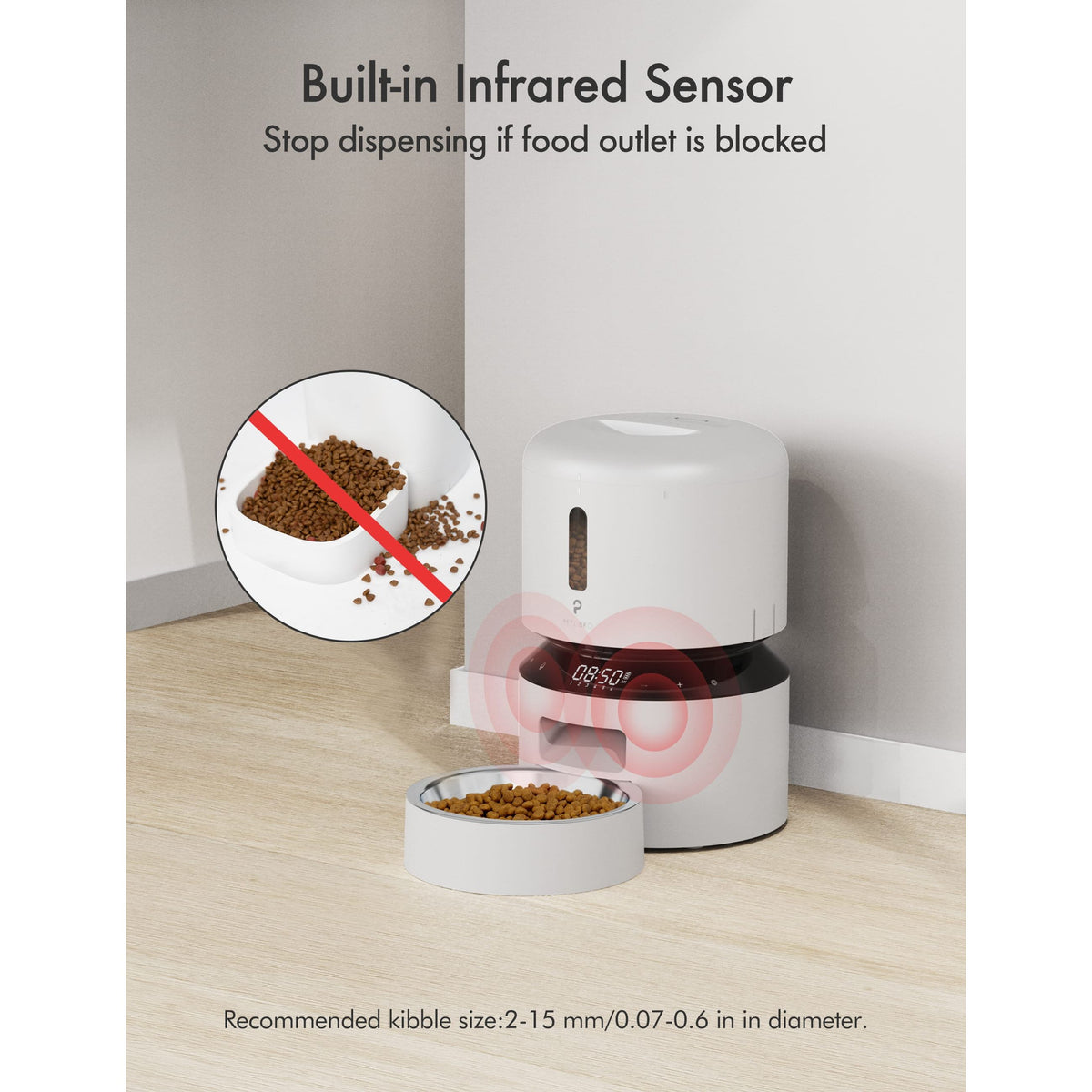 Petlibro Granary 3L Automatic Feeder - White | PL-AF005-91W from Petlibro - DID Electrical
