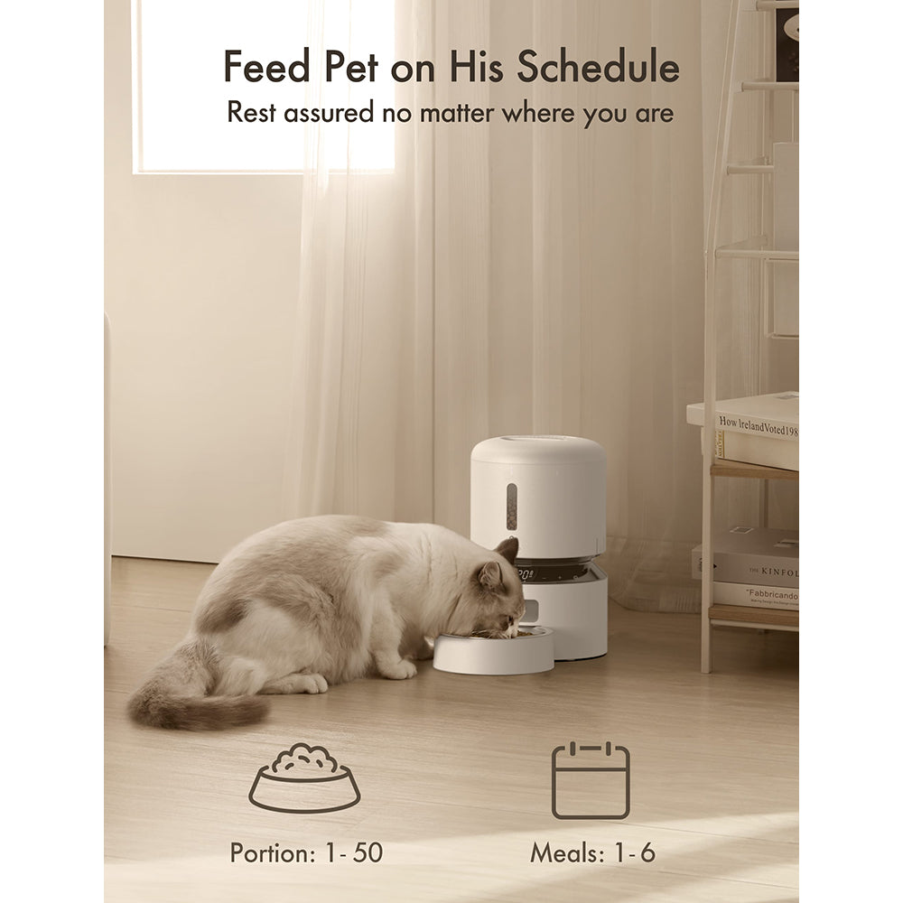 Petlibro Granary 3L Automatic Feeder - White | PL-AF005-91W from Petlibro - DID Electrical