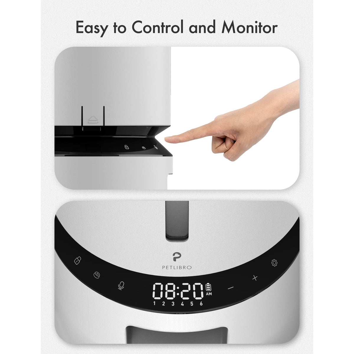 Petlibro Granary 3L Automatic Feeder - White | PL-AF005-91W from Petlibro - DID Electrical