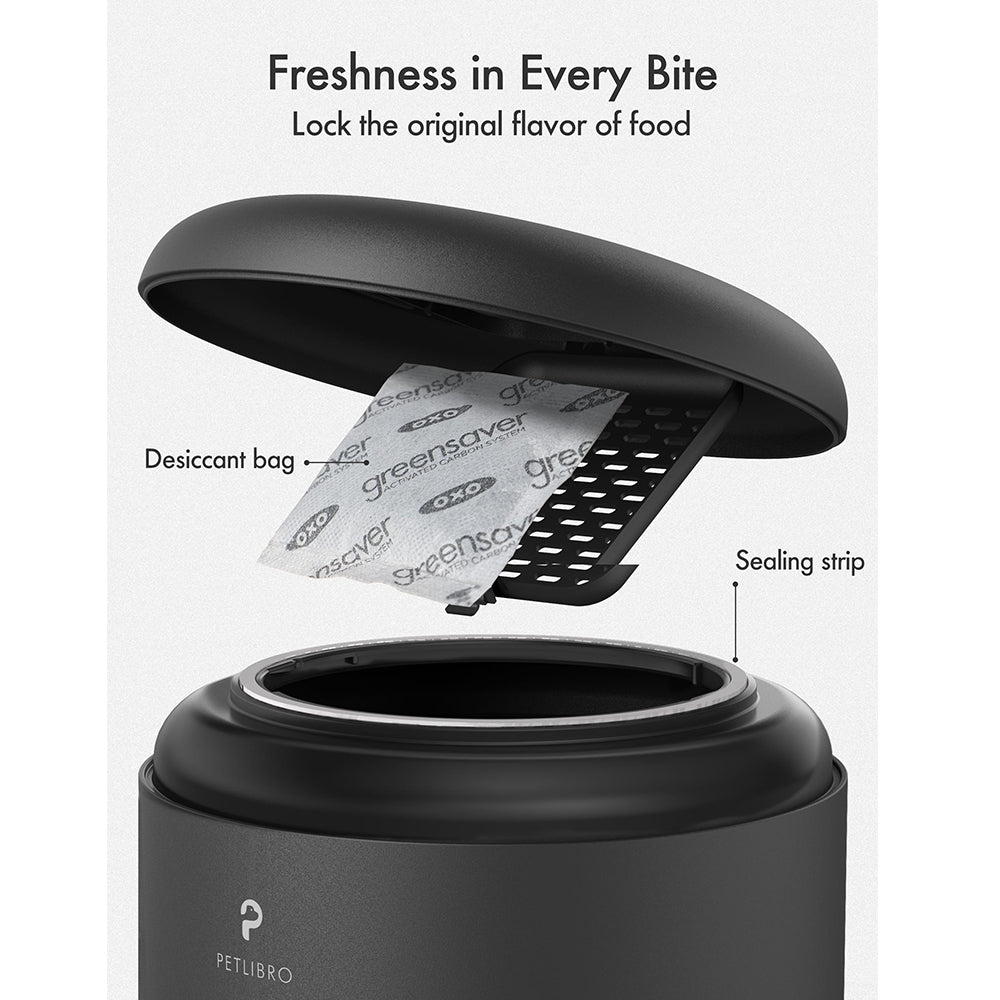 Petlibro Granary 5L Dual Food Tray Automatic Feeder - Black | PL-AF006-93B from Petlibro - DID Electrical