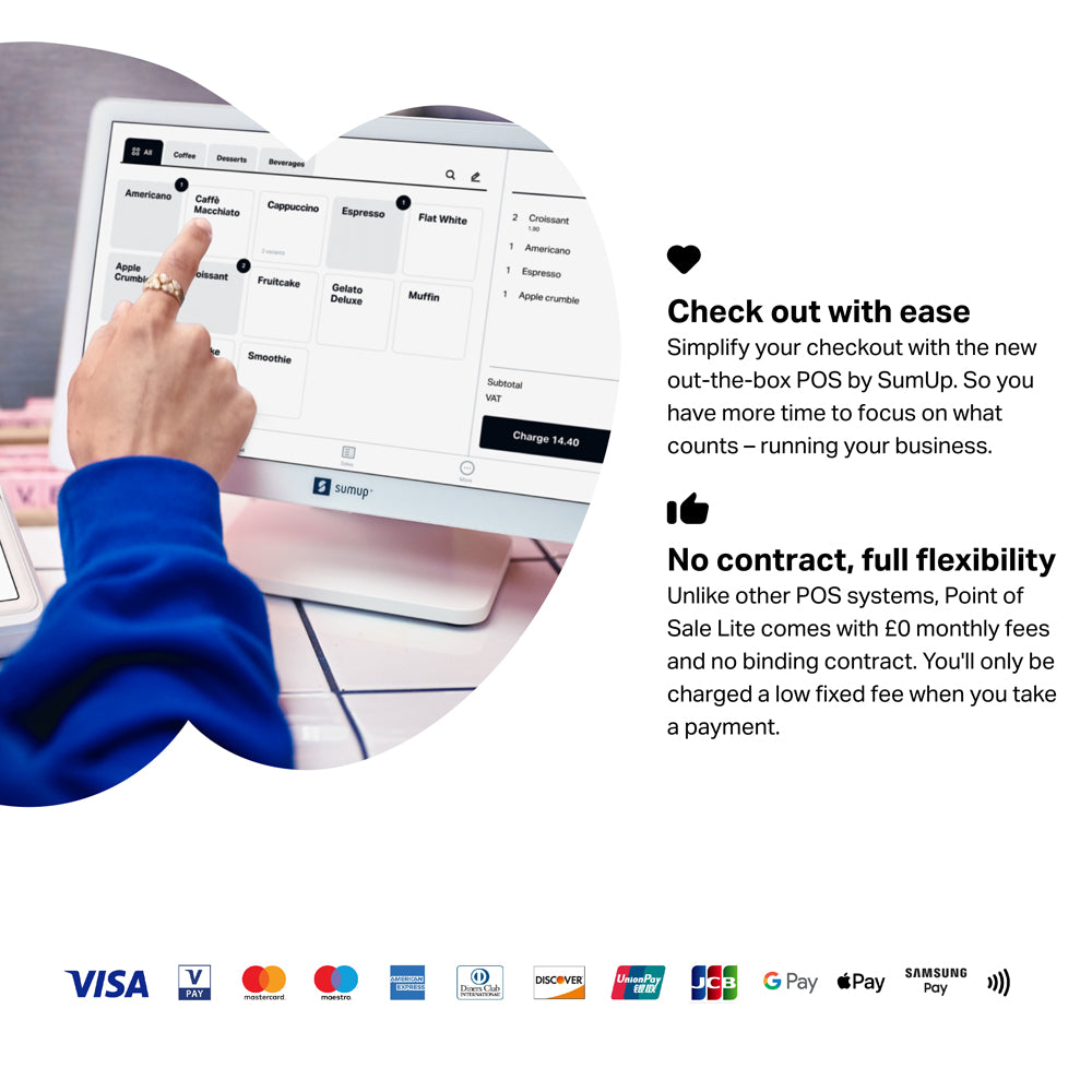 SumUp Point of Sale Lite + Solo Card reader | 226-802604501