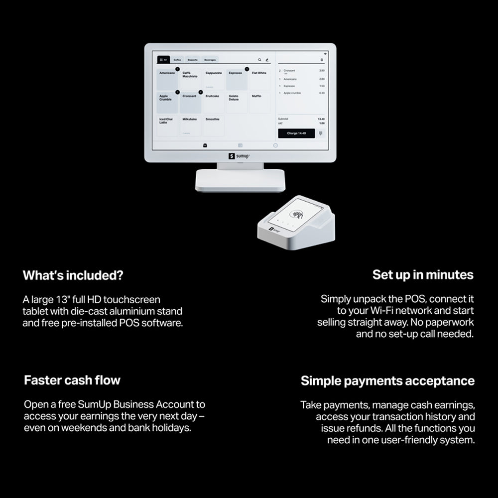 SumUp Point of Sale Lite + Solo Card reader | 226-802604501