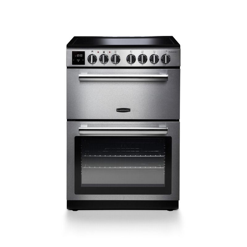 Rangemaster Professional+ Ceramic Electric Range Cooker - Stainless Steel | PROPL60ECSS/C from Rangemaster - DID Electrical